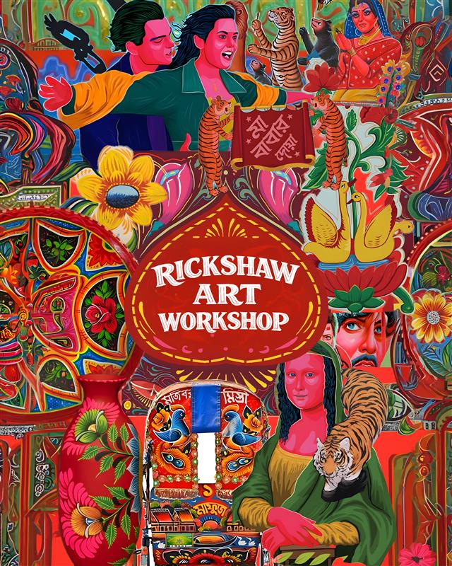 rickshaw workshop banner